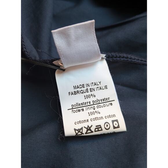 OTTOD'AME Cotton Blue Lace Shift Dress w/ Tags Italy Size 8 - Picture 6 of 7